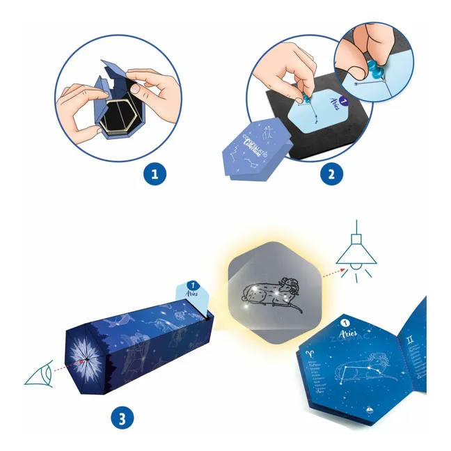 Kit DIY - Visionneuse de constellations à créer