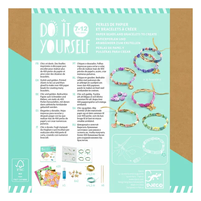DIY Kit - Beads and bracelets to create