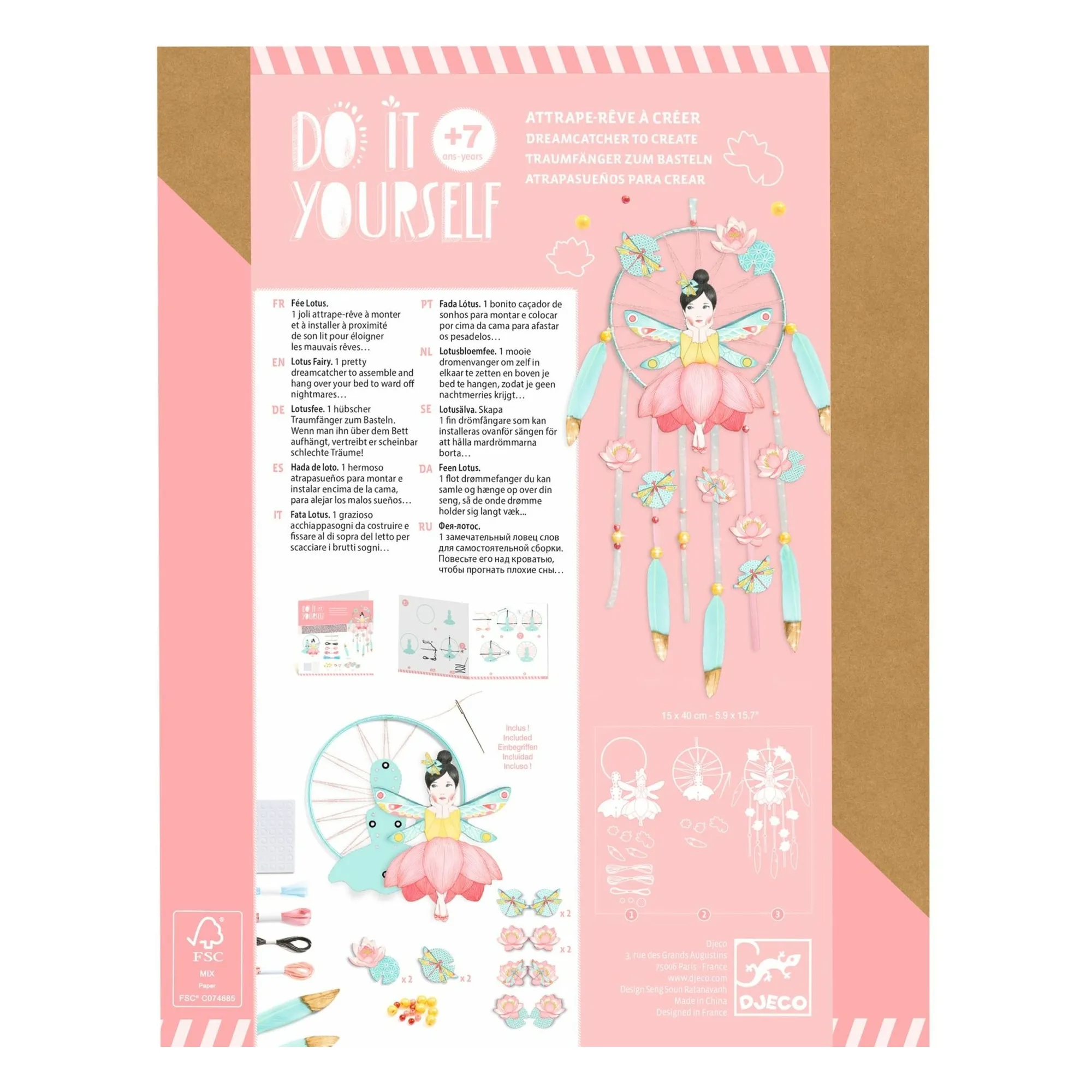 Kit DIY - Attrape rêve à créer- Image produit n°5