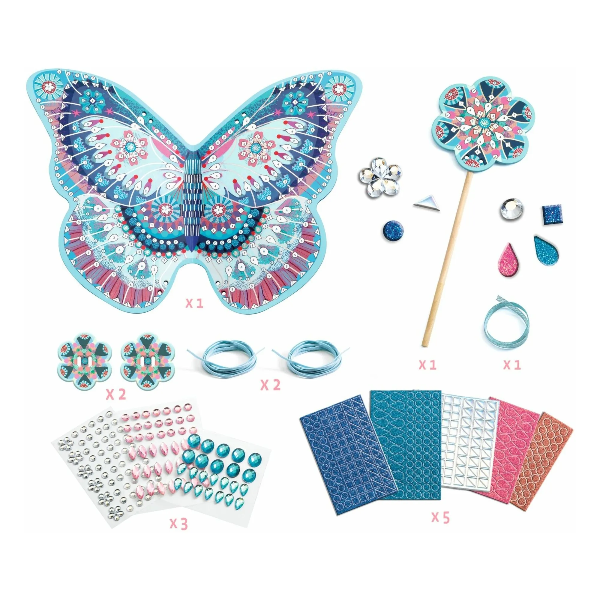 Kit DIY - Déguisement de fée à décorer- Image produit n°2