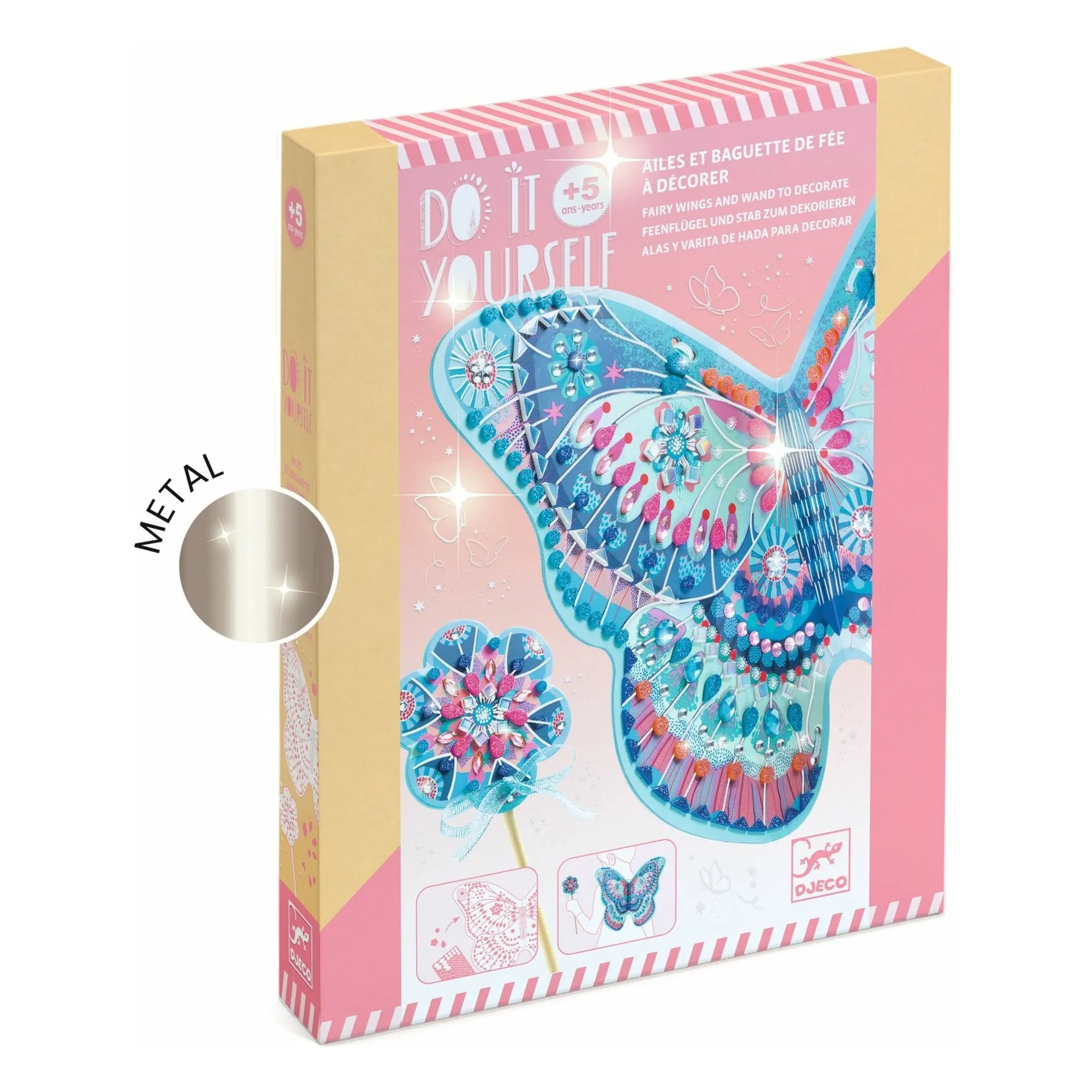 Kit DIY - Déguisement de fée à décorer- Image produit n°0