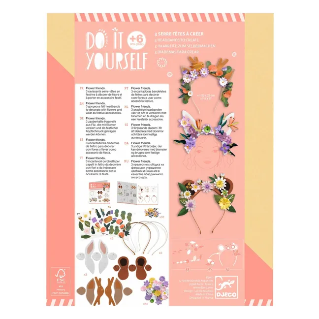 Kit DIY - Serres-têtes à créer