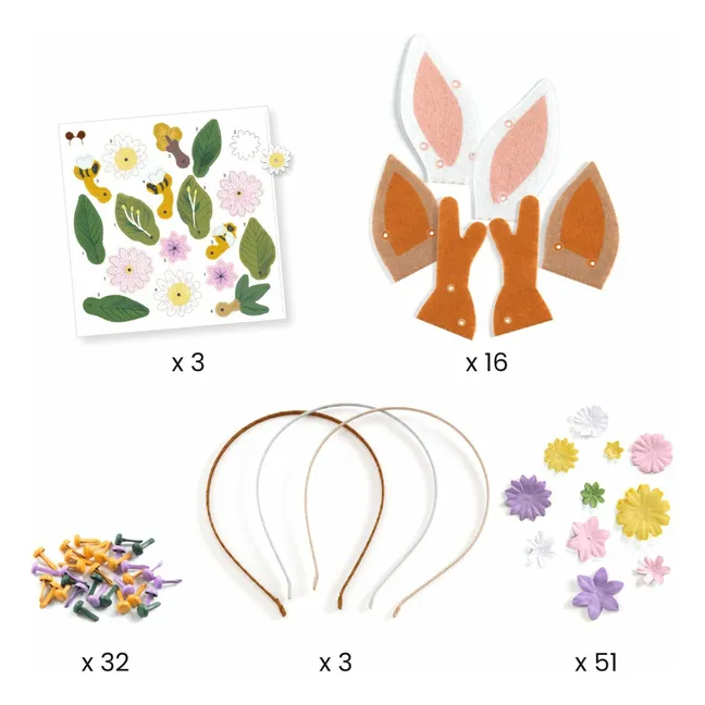 Kit DIY - Serres-têtes à créer