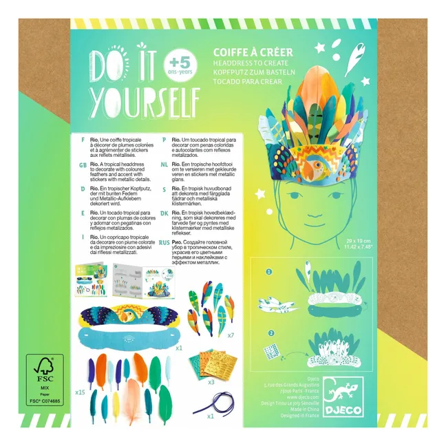 Kit DIY - Coiffe à créer