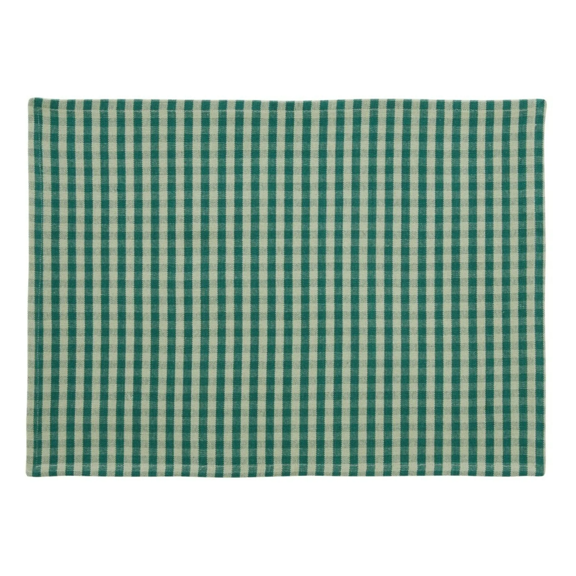 Gabrielle Paris Mint Green Vichy Place Mat
