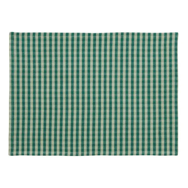 Set de table Vichy | Vert Menthe