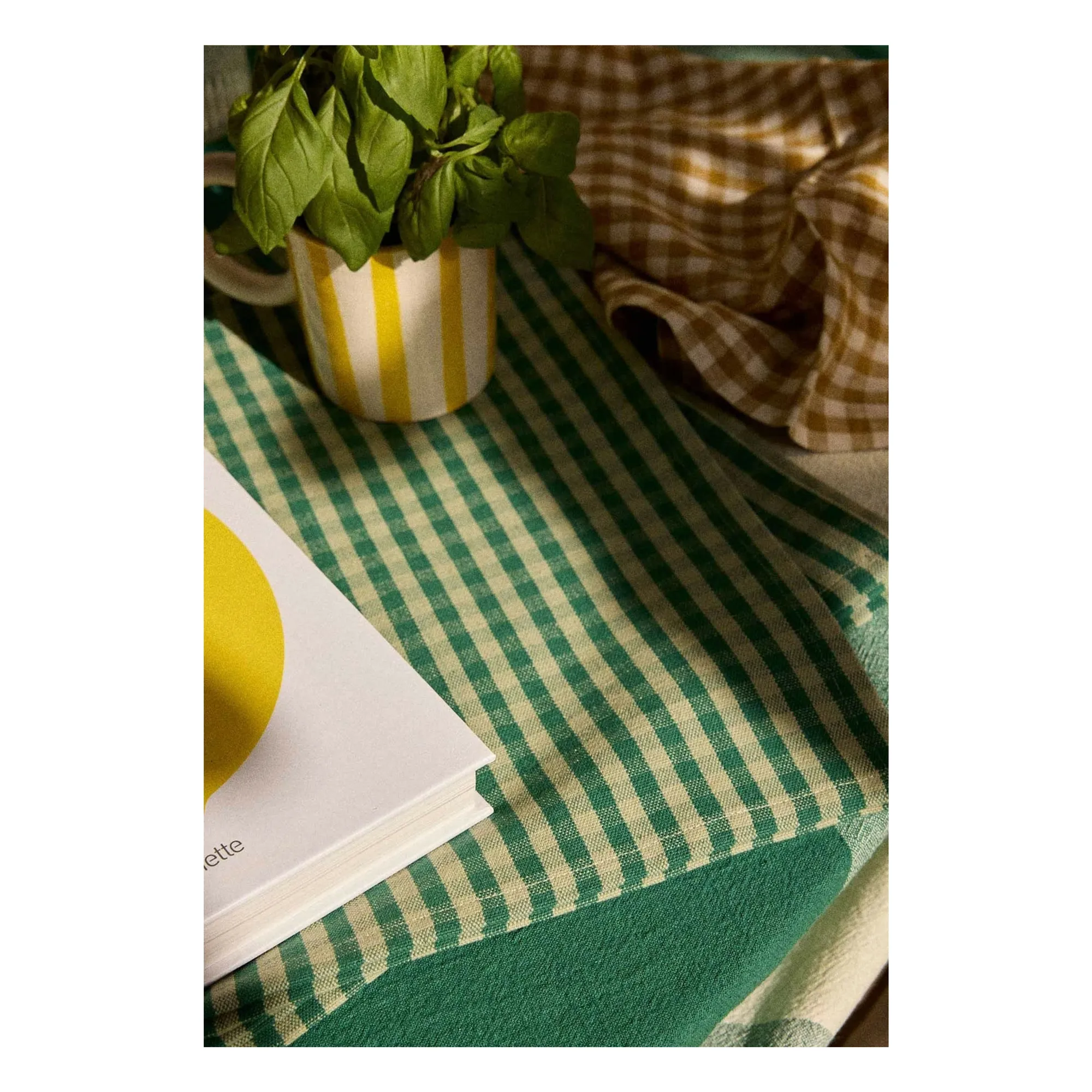 Set de table Vichy | Vert Menthe- Image produit n°2