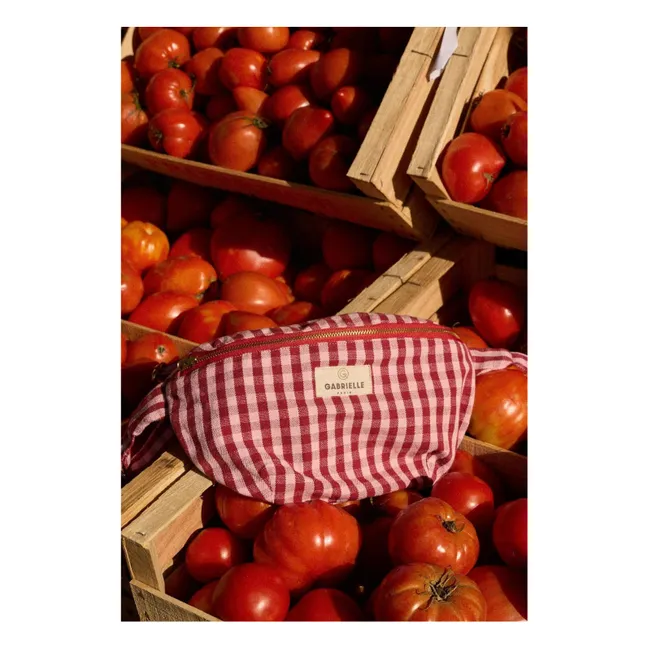 Banane Vichy  | Rouge cerise