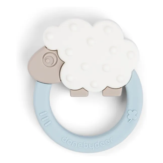 Anillo de dentición Sheepy | Azul Cielo