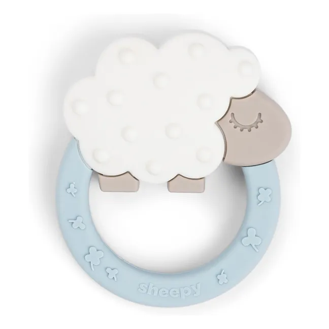 Anneau de dentition Sheepy | Bleu ciel