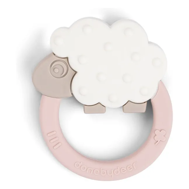 Anneau de dentition Sheepy | Rose