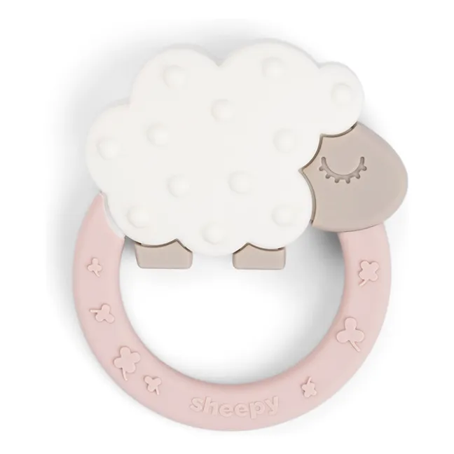 Anneau de dentition Sheepy | Rose