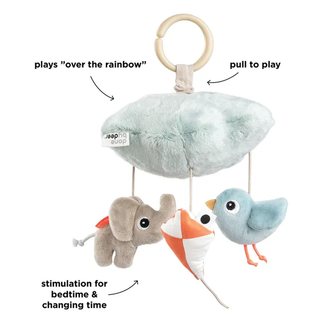 Parco giochi musicale mobile | Blu