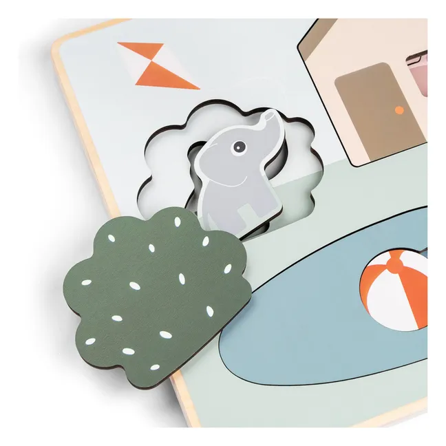 Deer Friends built-in puzzle