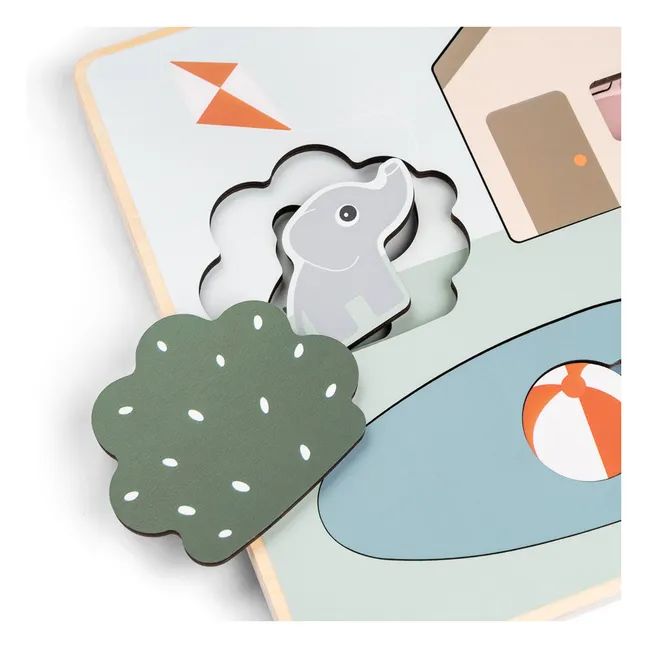Puzzle encastrable Deer Friends