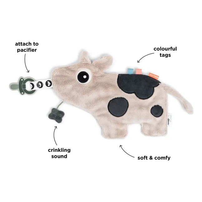 Attache-tétine Dotti | Sable