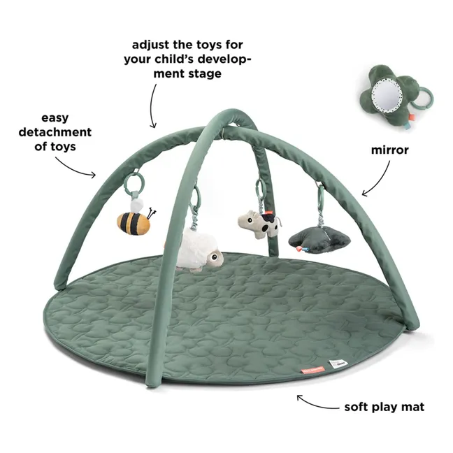 Tapis d'éveil Tiny Farm | Vert