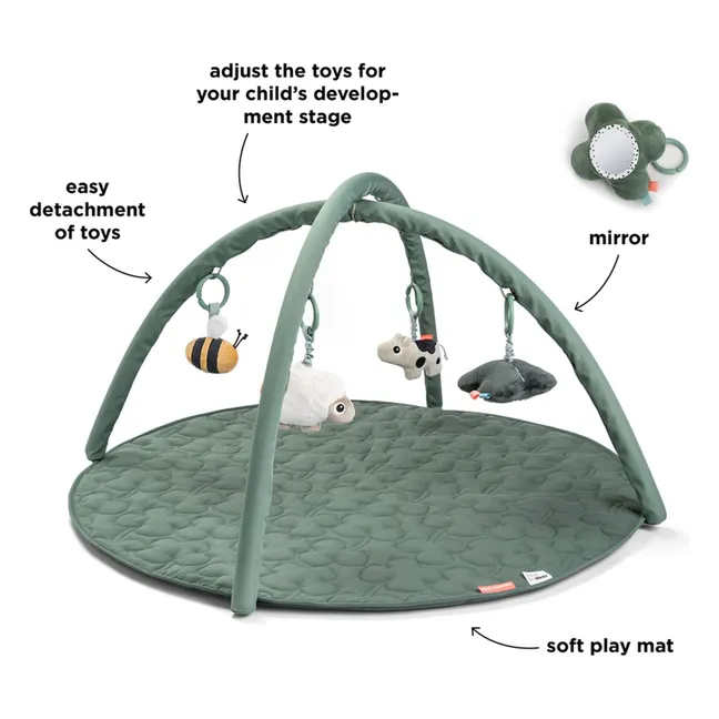 Tiny Farm playmat | Green