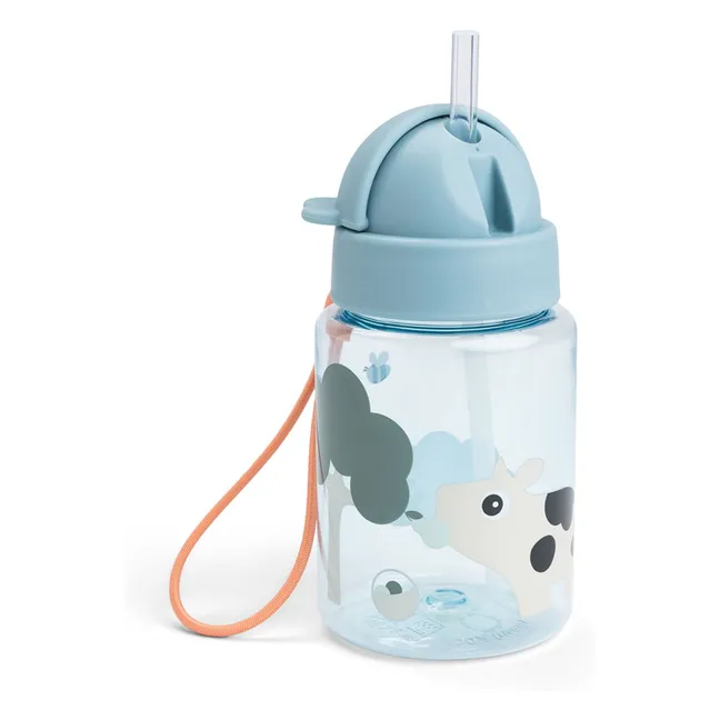 Botella Tiny Farm - 280 ml | Azul Cielo