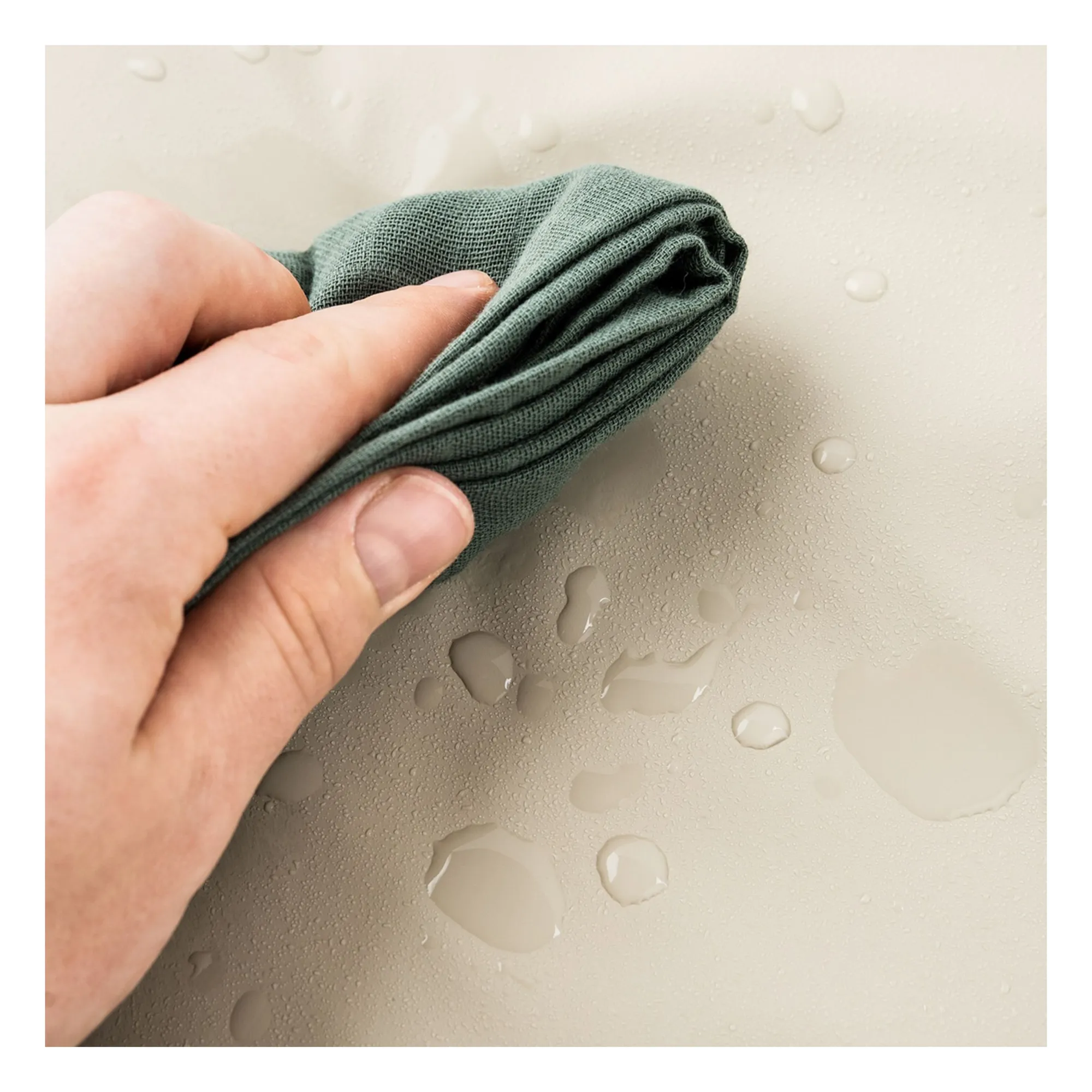 Matelas à langer de voyage imperméable | Sable- Image produit n°4