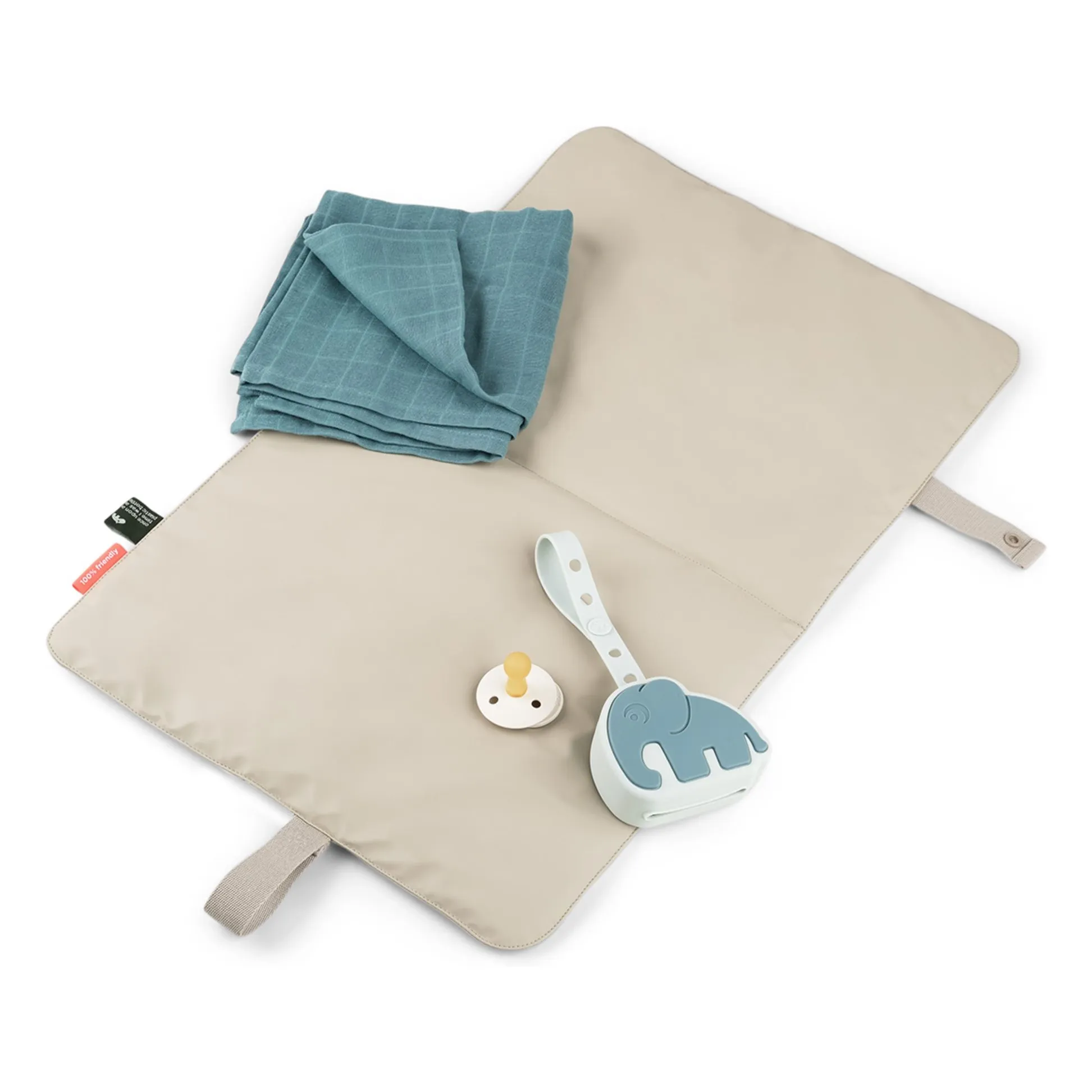 Matelas à langer de voyage imperméable | Sable- Image produit n°2