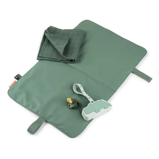 Matelas à langer de voyage imperméable | Vert