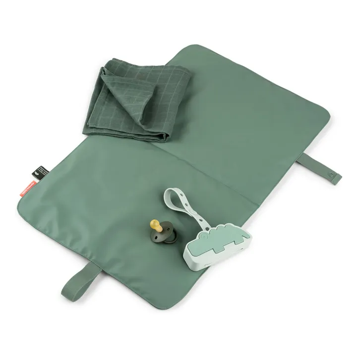 Waterproof travel changing mat | Green- Product image n°3