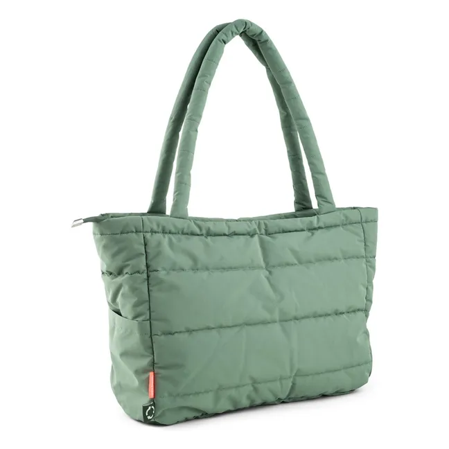 Bolso cambiador acolchado | Verde