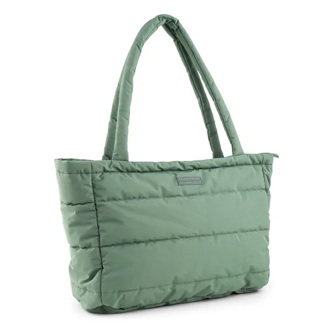 Sac à langer matelassé | Vert