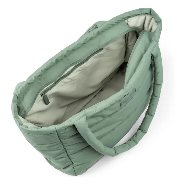 Sac à langer matelassé | Vert