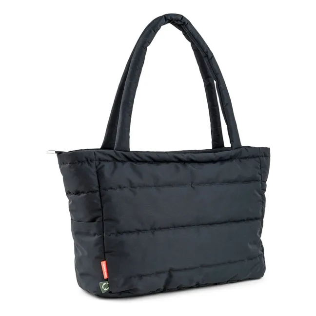 Sac à langer matelassé | Noir