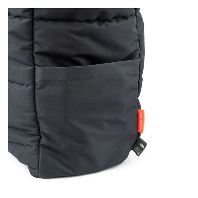 Sac à langer matelassé | Noir