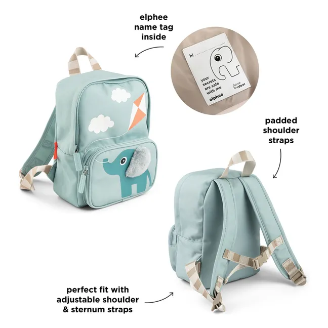 Elphee-Rucksack | Hellblau