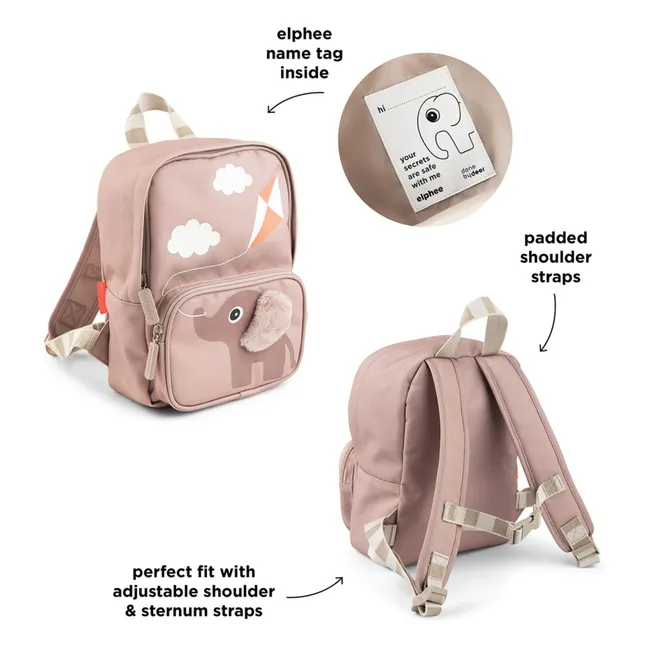 Mochila Elphee | Rosa