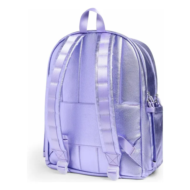 Sac à Dos Kane Deux Poches 3D Hearts | 	Lilas