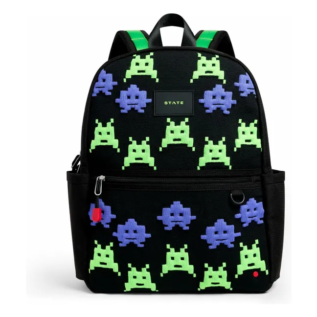 Mochila Kane Space Invaders | Negro