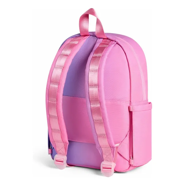 Kane Mini Ombre Fuzzy Hearts Backpack | Pink