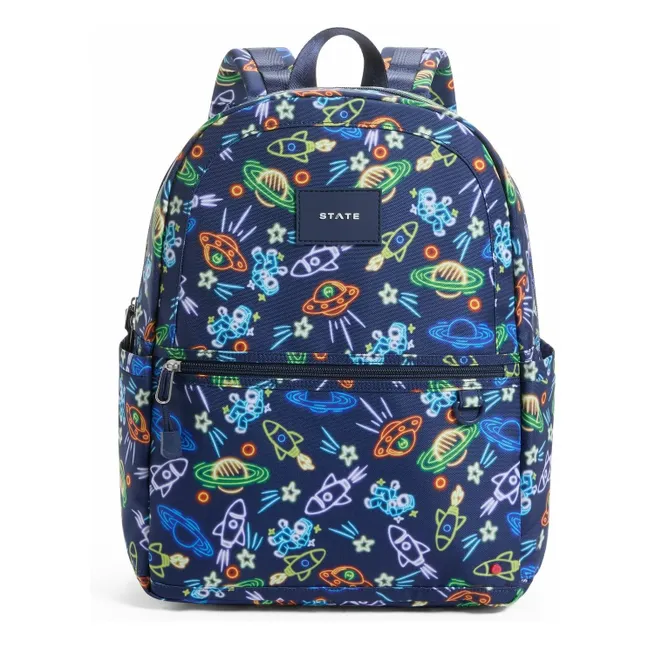 Kane Neon Space Backpack | Navy blue