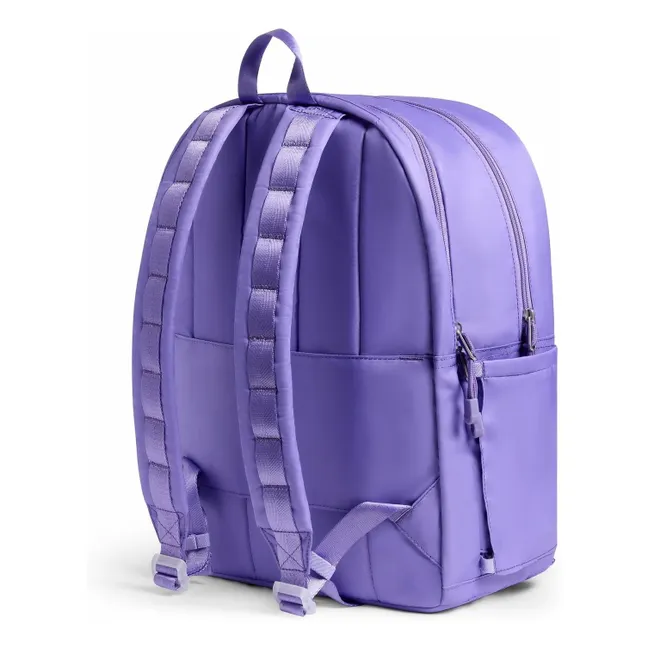 Kane Two Pockets Backpack Lilac Chevron | Lilac