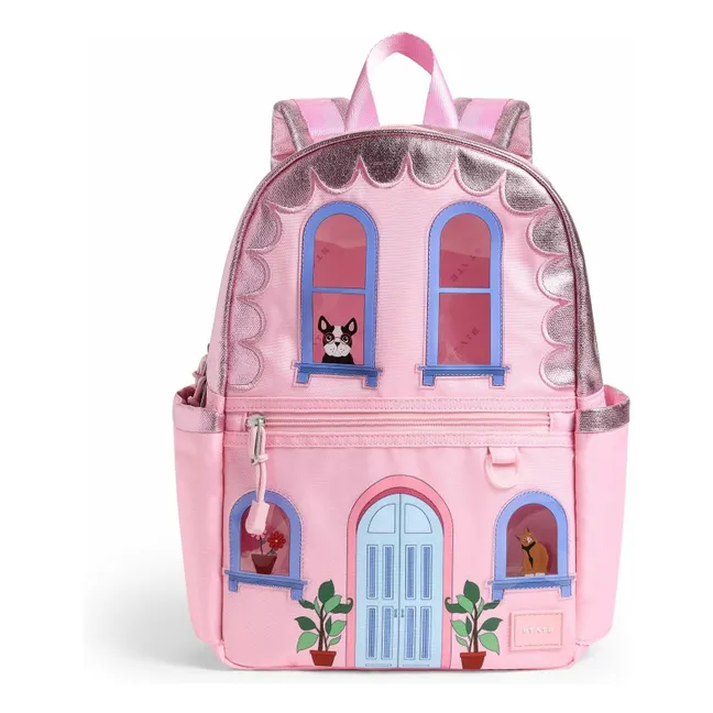 Kane Mini House Backpack | Pink