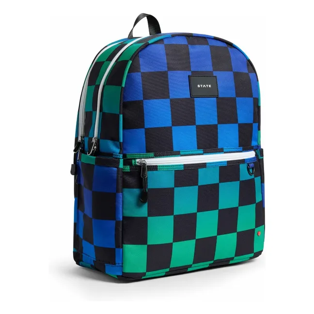 Sac à Dos Kane Blue Checkerboard | Noir