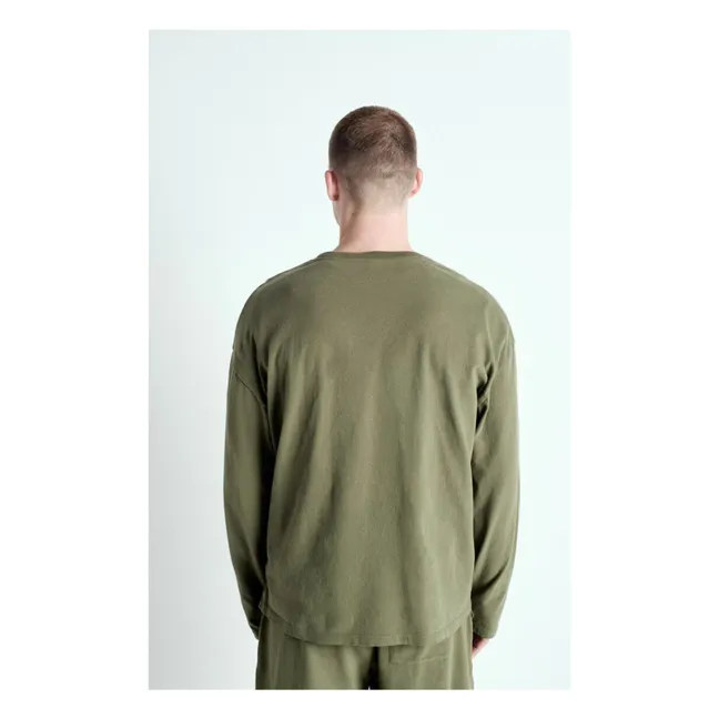 Maglietta Ykobow | Verde militare