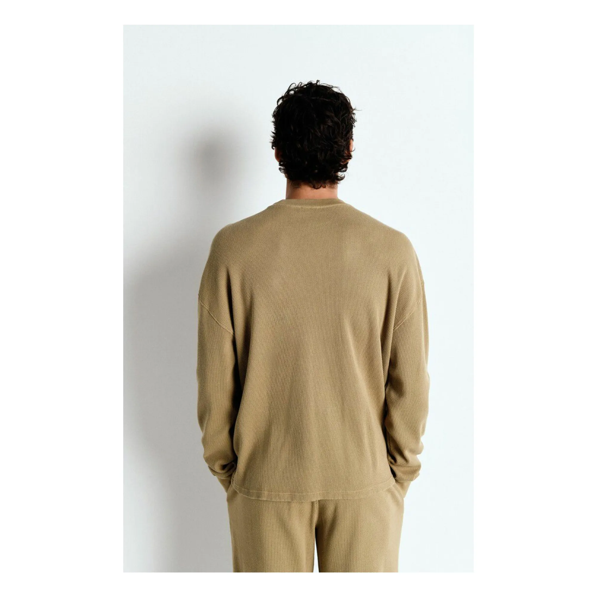 Sweat Ryvy Coton Bio | Beige- Image produit n°2