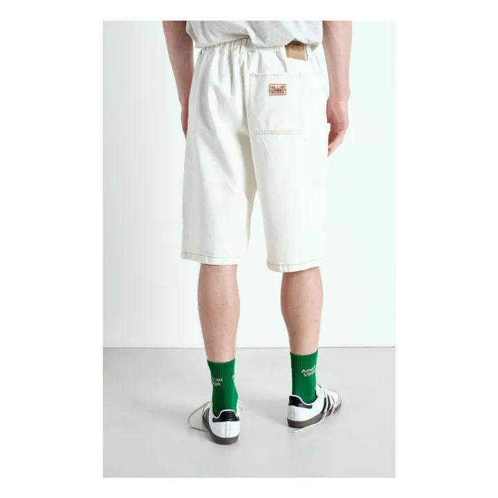 Bermuda Jozstreet Fibres Recyclées | Blanc- Image produit n°2