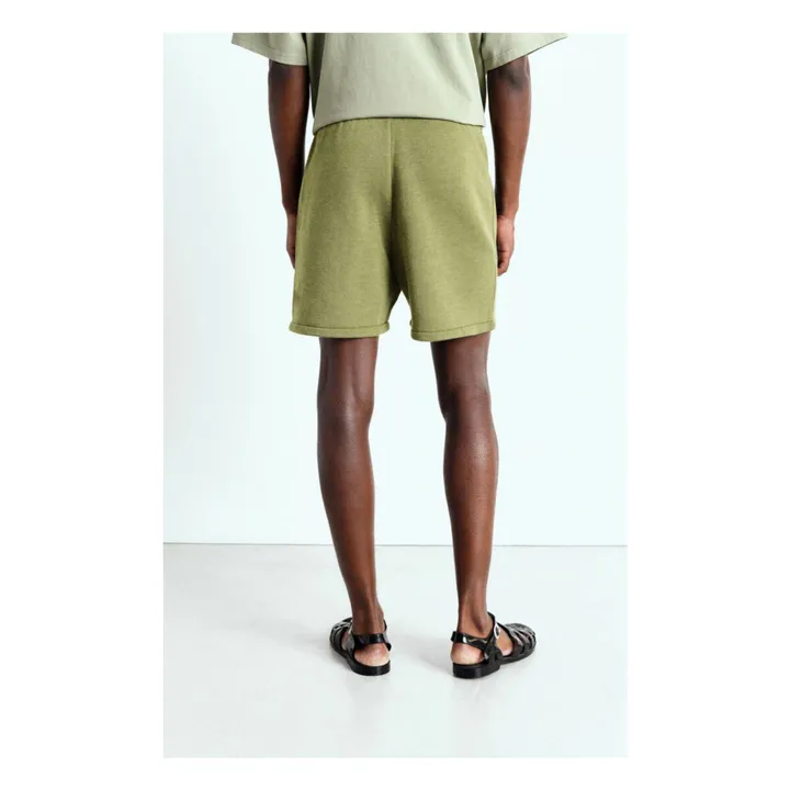 Short Doven Coton Bio | Vert kaki- Image produit n°2
