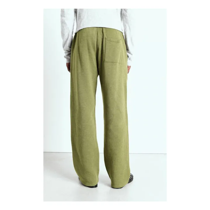 Jogger Doven Coton Bio | Vert kaki- Image produit n°2