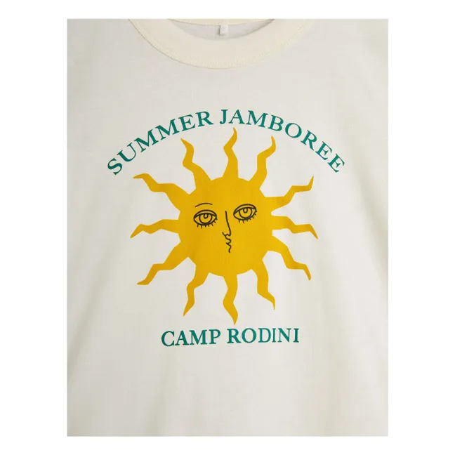 T-shirt Summer Jamboree Coton Bio | Ecru