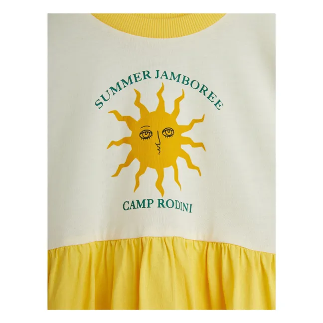 Kleid Sun Bio-Baumwolle | Seidenfarben