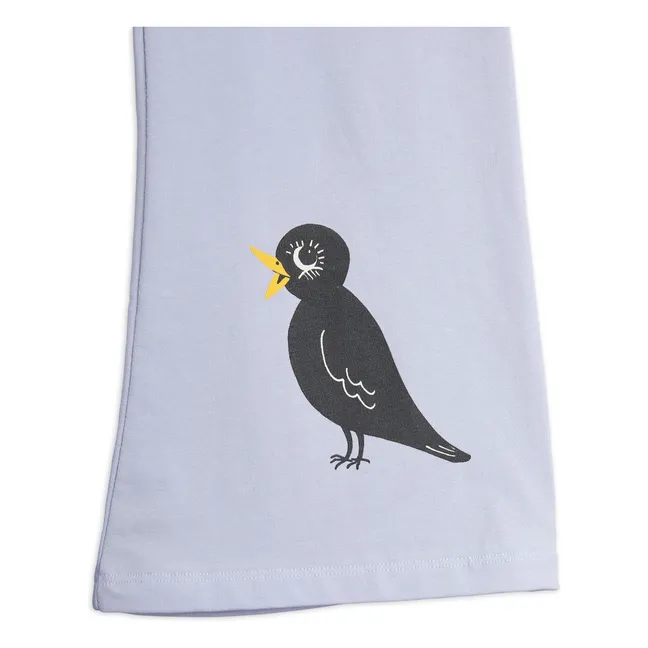 Flare Birds Hose Bio-Baumwolle | Flieder