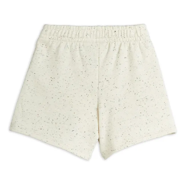 Short Bird Neps Coton Bio | Ecru chiné